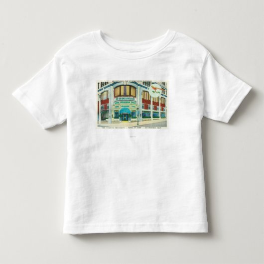 Buiten Uitzicht van de Golden-fazant Kinder Shirts (Voorkant)