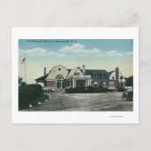 Buiten Uitzicht van de Golf Club van Mohawk Briefkaart (Voorkant)