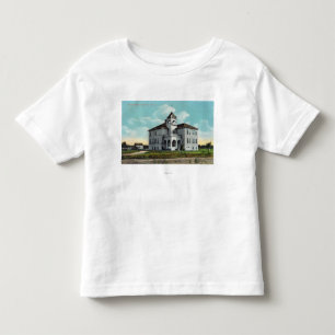 Buiten Uitzicht van de Grammatische School Kinder Shirts