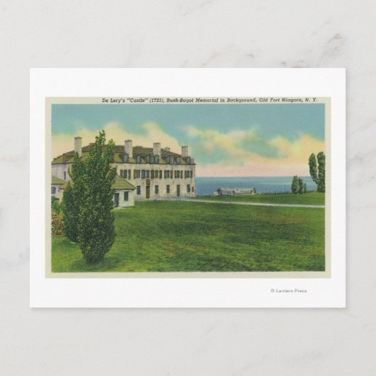 Buiten Uitzicht van de Grand Trunk Railroad Briefkaart (Voorkant)