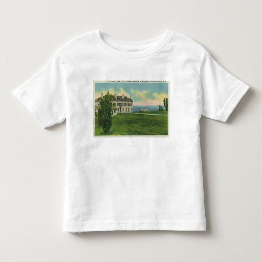 Buiten Uitzicht van de Grand Trunk Railroad Kinder Shirts (Voorkant)