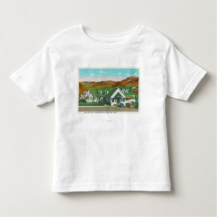 Buiten Uitzicht van de Green Hut Caf � Kinder Shirts