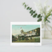 Buiten Uitzicht van de Greystone Winery Briefkaart (Staand voorkant)