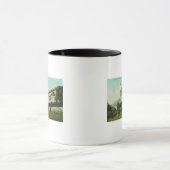 Buiten Uitzicht van de Greystone Winery Mok (Midden)