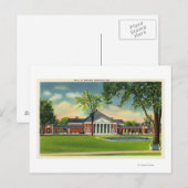 Buiten Uitzicht van de hal van veren # 2 Briefkaart (Voorkant / Achterkant)