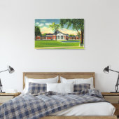 Buiten Uitzicht van de hal van veren # 2 Canvas Afdruk (Insitu (Slaapkamer))