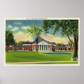 Buiten Uitzicht van de hal van veren # 2 Poster (Voorkant)