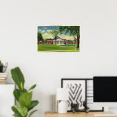 Buiten Uitzicht van de hal van veren # 2 Poster (Thuiskantoor)