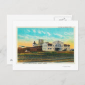 Buiten Uitzicht van de haven van Astoria Dock Buil Briefkaart (Voorkant / Achterkant)