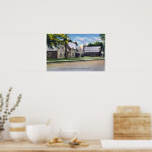 Buiten Uitzicht van de heilige katholiek Poster (Keuken)