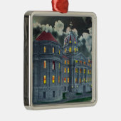 Buiten Uitzicht van de Heilige Names Academy Bldg  Metalen Ornament (Rechts)