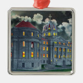 Buiten Uitzicht van de Heilige Names Academy Bldg  Metalen Ornament (Voorkant)