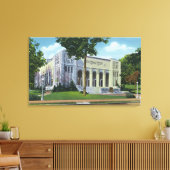 Buiten Uitzicht van de herdenkhal van Norton Canvas Afdruk (Insitu (Woonkamer))