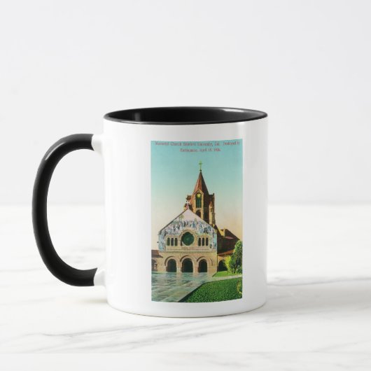 Buiten Uitzicht van de herdenkingskerk van Stanfor Mok (Links)
