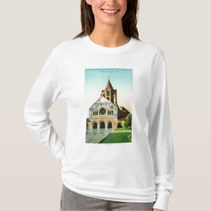 Buiten Uitzicht van de herdenkingskerk van Stanfor T-shirt