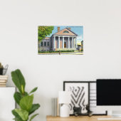 Buiten Uitzicht van de herdenkingszaal van de pelg Poster (Thuiskantoor)