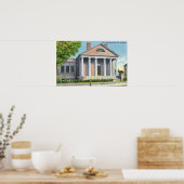 Buiten Uitzicht van de herdenkingszaal van de pelg Poster (Keuken)