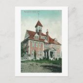 Buiten Uitzicht van de High School Yreka, CA Briefkaart (Voorkant)