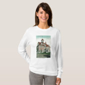 Buiten Uitzicht van de High School Yreka, CA T-shirt (Voorkant volledig)