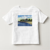 Buiten Uitzicht van de Hotel Bar Harbour Kinder Shirts (Voorkant)