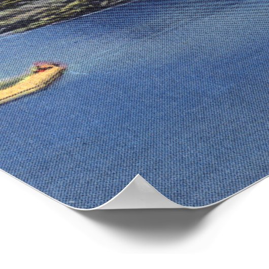 Buiten Uitzicht van de Hotel Bar Harbour Poster (Hoek)