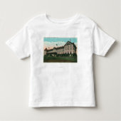 Buiten Uitzicht van de Hotel ChamPlain Kinder Shirts (Voorkant)