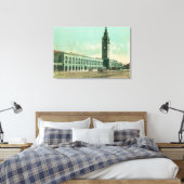 Buiten Uitzicht van de ijzeropslagplaats van de Un Canvas Afdruk (Insitu (Slaapkamer))