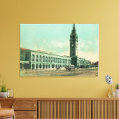 Buiten Uitzicht van de ijzeropslagplaats van de Un Canvas Afdruk (Insitu (Woonkamer))