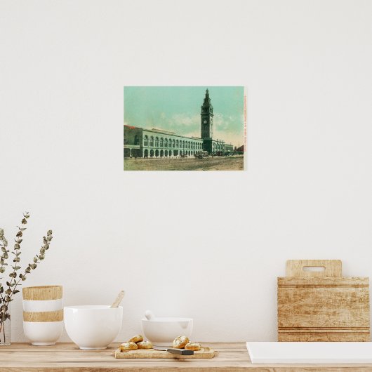 Buiten Uitzicht van de ijzeropslagplaats van de Un Poster (Keuken)