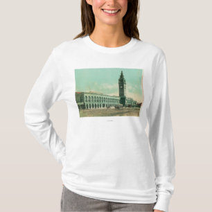 Buiten Uitzicht van de ijzeropslagplaats van de Un T-shirt