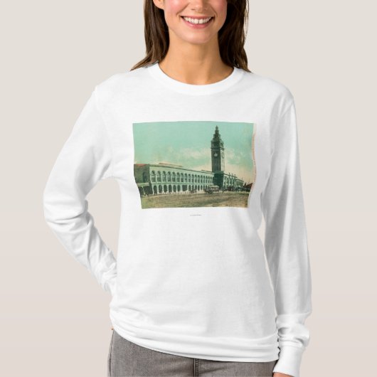 Buiten Uitzicht van de ijzeropslagplaats van de Un T-shirt (Voorkant)