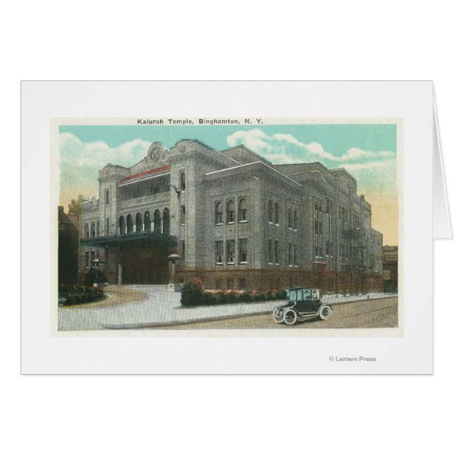 Buiten Uitzicht van de Kalurah-tempel (Voorkant Horizontaal)