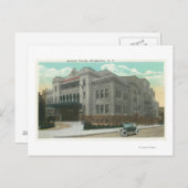 Buiten Uitzicht van de Kalurah-tempel Briefkaart (Voorkant / Achterkant)