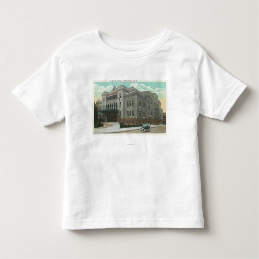 Buiten Uitzicht van de Kalurah-tempel Kinder Shirts (Voorkant)