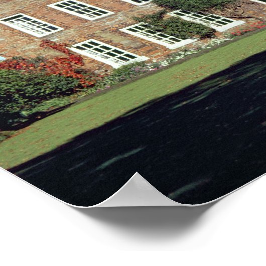 Buiten uitzicht van de kleine middletonzaal poster (Hoek)