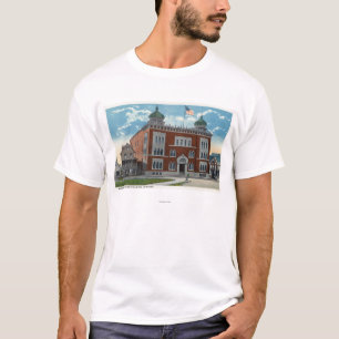 Buiten Uitzicht van de Korattempel, Shrine T-shirt
