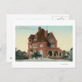 Buiten Uitzicht van de kruisingsplek Briefkaart (Voorkant / Achterkant)