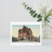 Buiten Uitzicht van de kruisingsplek Briefkaart (Staand voorkant)