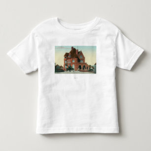 Buiten Uitzicht van de kruisingsplek Kinder Shirts