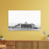 Buiten Uitzicht van de luchthaven Seattle-Tacoma I Canvas Afdruk (Insitu (Woonkamer))