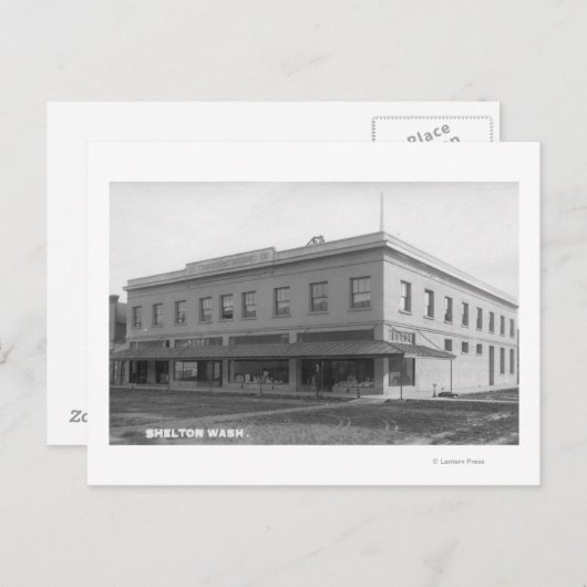 Buiten Uitzicht van de Lumbermens Bldg Briefkaart (Voorkant / Achterkant)