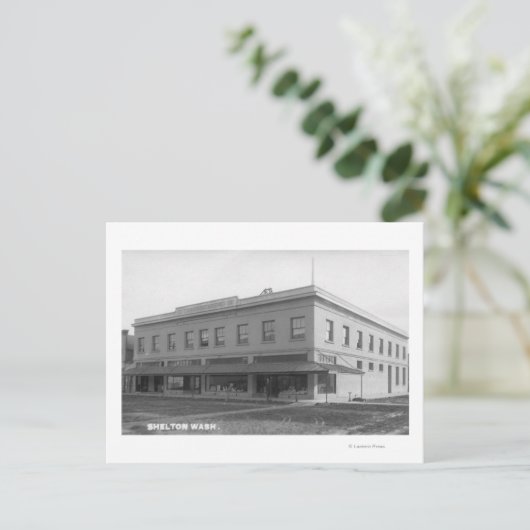 Buiten Uitzicht van de Lumbermens Bldg Briefkaart (Staand voorkant)