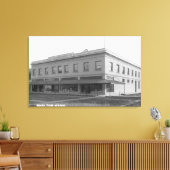 Buiten Uitzicht van de Lumbermens Bldg Canvas Afdruk (Insitu (Woonkamer))