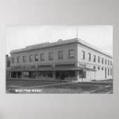 Buiten Uitzicht van de Lumbermens Bldg Poster (Voorkant)