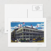 Buiten Uitzicht van de Madison Square Garden Briefkaart (Voorkant / Achterkant)