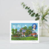 Buiten Uitzicht van de Mark Twain Memorial Briefkaart (Staand voorkant)