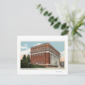 Buiten Uitzicht van de Masonic Temple 2 Briefkaart (Staand voorkant)