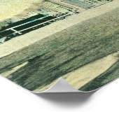 Buiten Uitzicht van de Masonic Temple 2 Poster (Hoek)