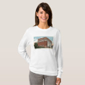Buiten Uitzicht van de Masonic Temple 2 T-shirt (Voorkant volledig)