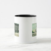 Buiten Uitzicht van de Masonic Temple Mok (Midden)